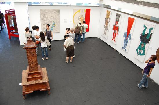 2010“烈日西藏”展览现场