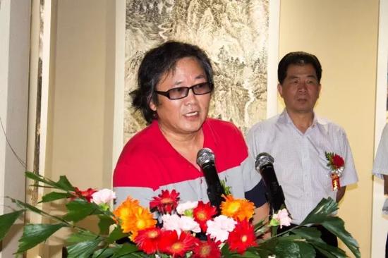 4中国山水画创作院 执行院长   叶浓先生致辞