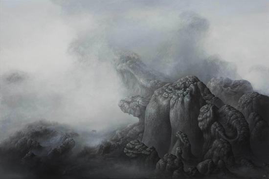 瑶光之精  The Soul of Alkaid  布面丙烯 Acrylic on Canvas 130 X 195 cm  2016