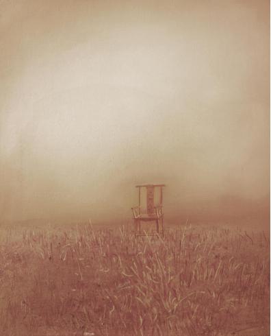 樊琳云《孤独系-大明风度》布面油画40x50cm2015年