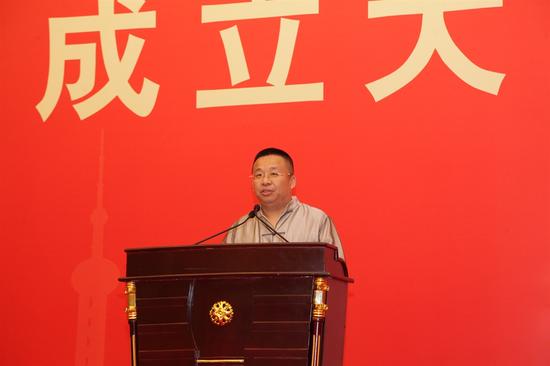 中国书画院上海院院长宋志峰讲话
