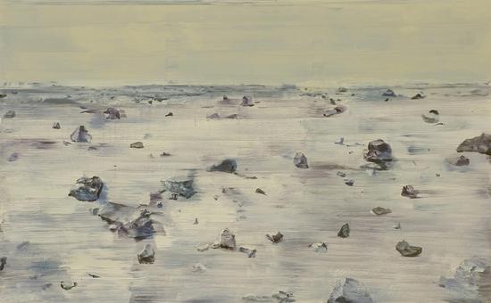 涂曦  多年之后  布面油画  140cmx220cm  2014