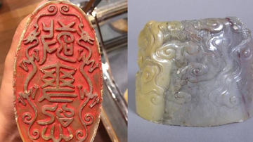 巴黎捡大漏：乾隆鸡血石33万欧元