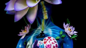 人体彩绘世界锦标赛开幕