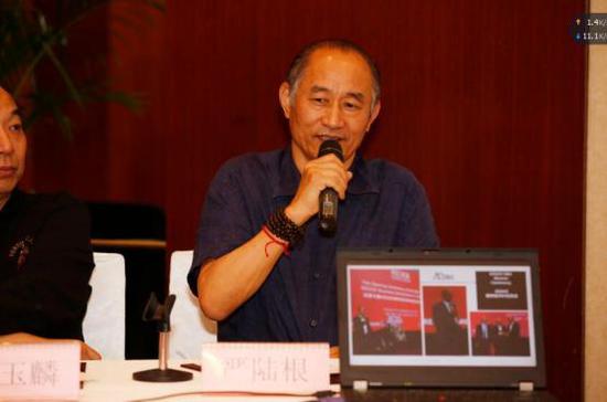 百家湖国际文化投资集团董事长、南京国际美术展创始人严陆根博士