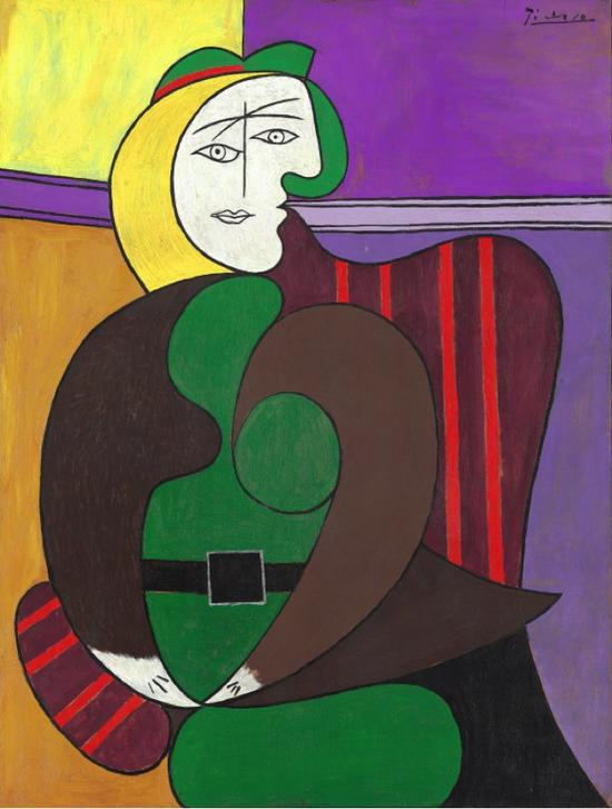 Picasso_Red_Armchair_1931