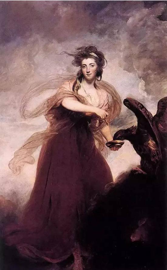 玛斯特夫人装扮成的赫柏