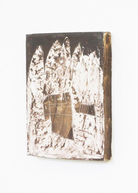 03图三陈筱书 《住所-3》,3x24x17cm,陶、化妆土、素烧,2015