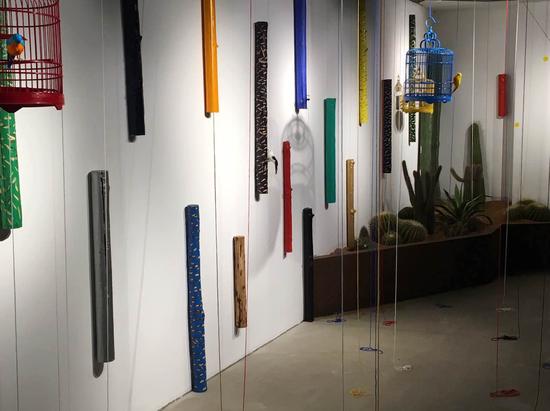 栖息地:王波个展现场照片 (6)