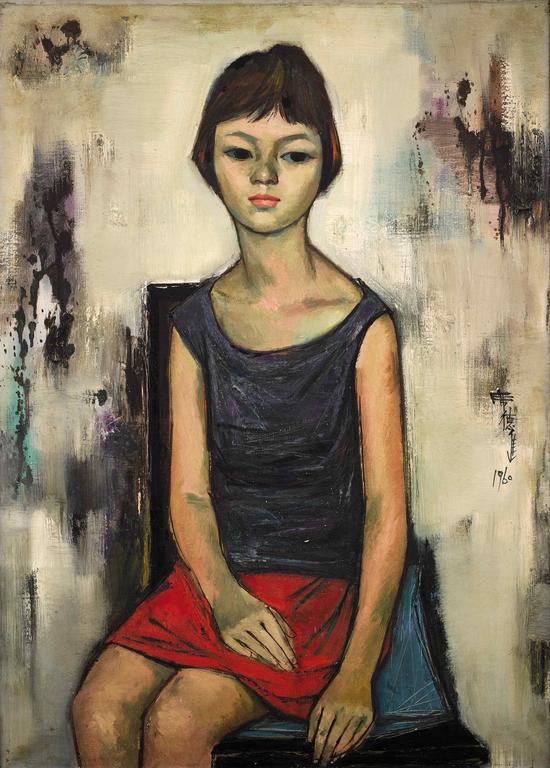 席德进( 1923 – 1981)
《少女》