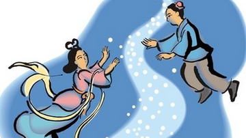艺术品中的七夕习俗：从闺蜜日到情人节