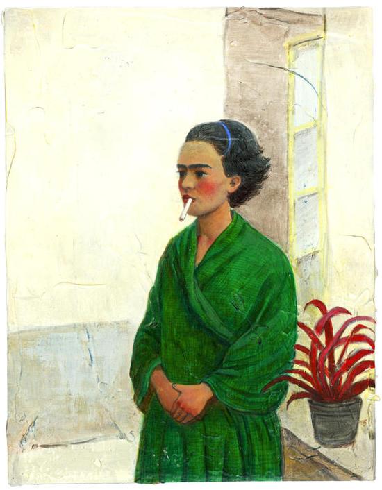 陈可 Chen Ke - 绿衣弗里达 Frida in Green