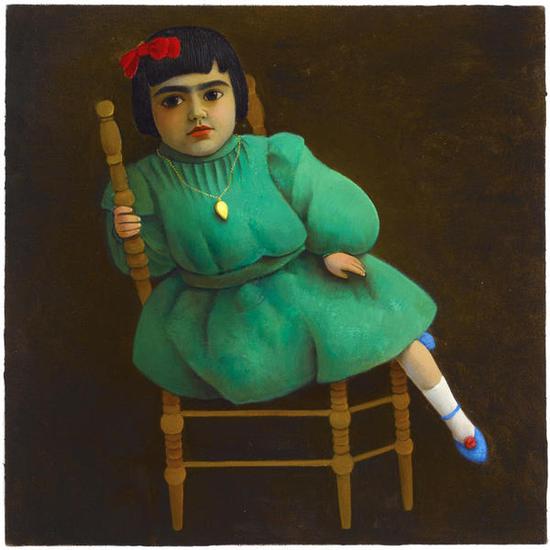 陈可 Chen Ke - 椅上的小弗里达 Little Frida on Chair