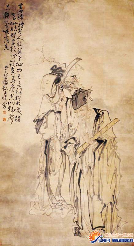 黄慎作品