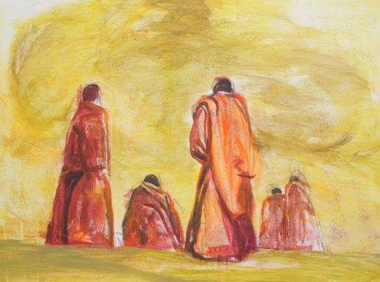 现实、写意与象征：朱乃正的人物油画艺术思维雏探_当代艺术_新浪收藏_