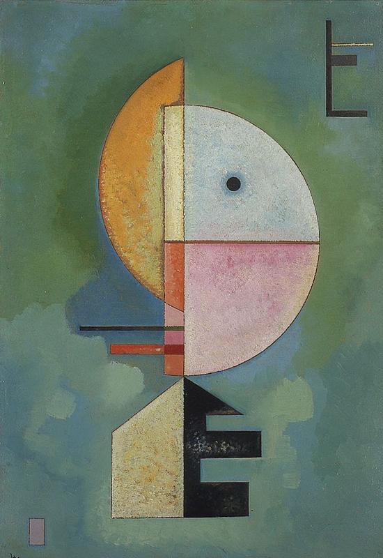 康定斯基 Kandinsky - 向上(Upward)