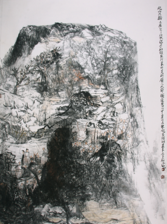 《北山大戏》 190×130cm 2012年