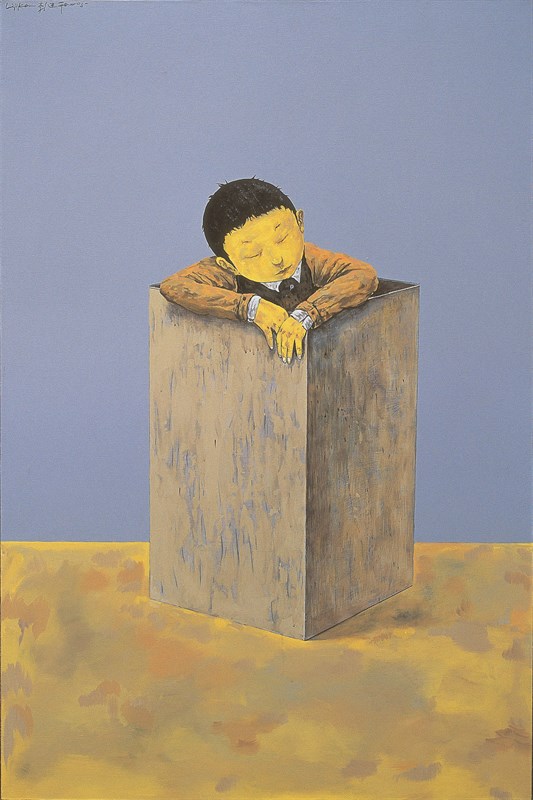 盒子.+Box+150×100cm+布面丙烯Acrylic+on+...(1)