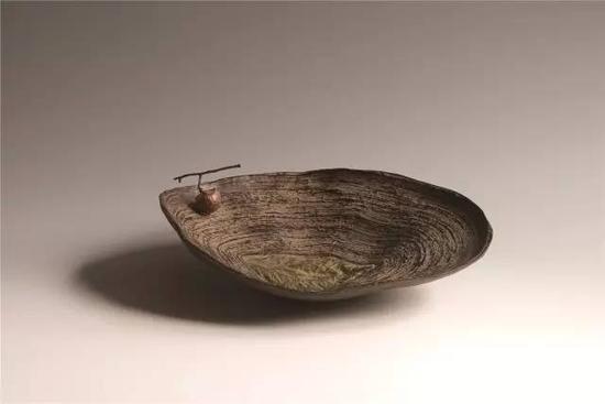▲马玉婷 漆器叶子的记忆—春 漆器