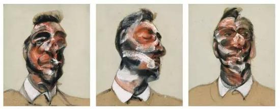 弗兰西斯·培根 Francis Bacon - Three Studies for Portrait of George Dyer戴尔肖像三联画