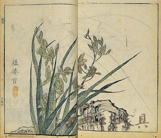 李渔编写的《芥子园画传》1