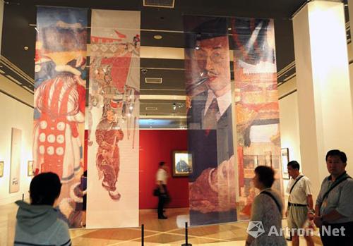 中国美术馆“求其在我——孙宗慰百年绘画展”展览现场