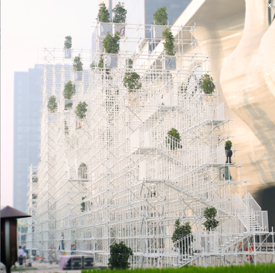 远景之丘,藤本壮介,2016 Envision Pavilion-Shanghai Project