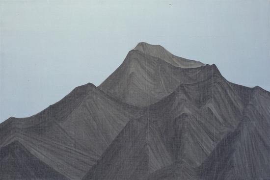 王临潼 开门见山－5，综合材料，100x150cm,2016