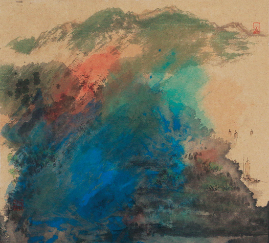 《秋帆》 50cm x 50cm