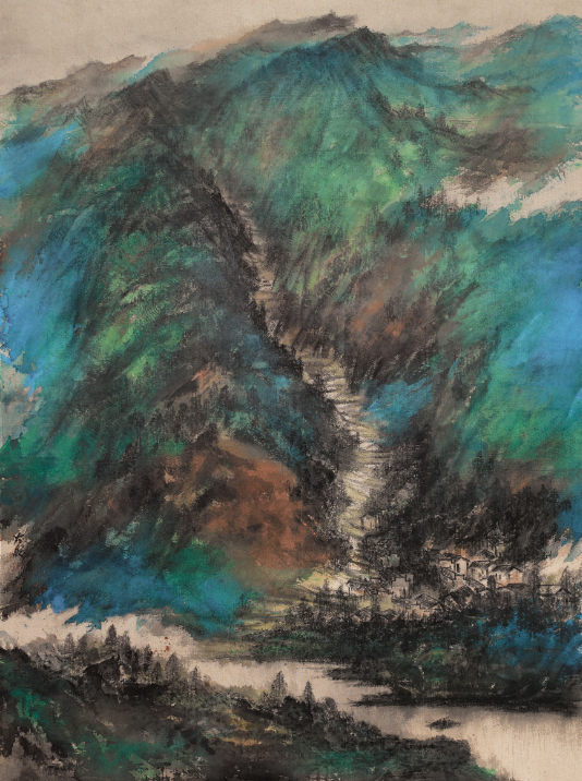 《秋色山庄》 180cm x 125cm