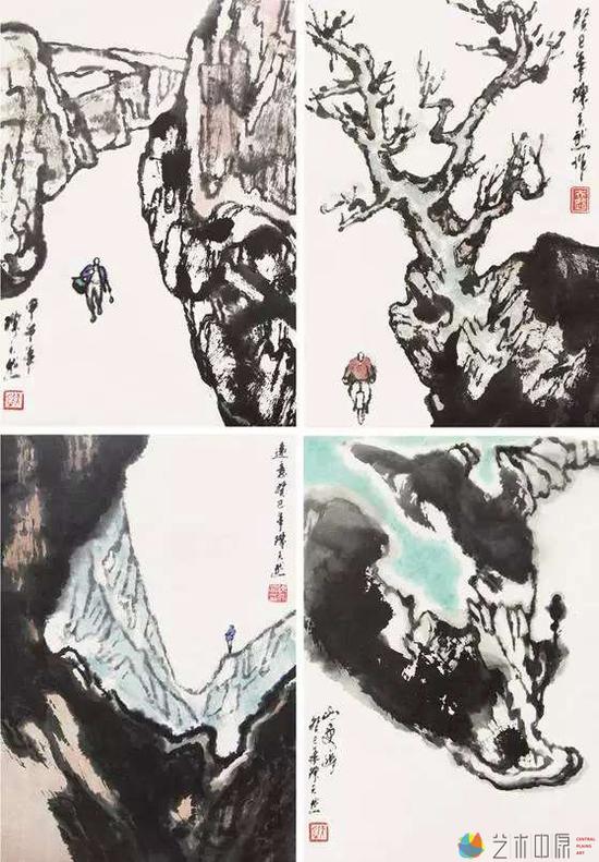 陈天然《山水系列》
