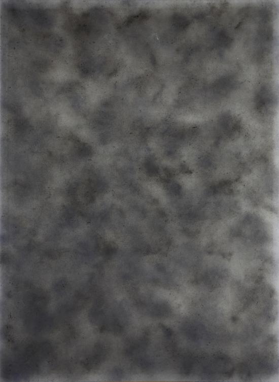 作品名：灰尘dust160530，布面灰尘 Dust on canvas尺寸：150cmx110cm by 张震宇