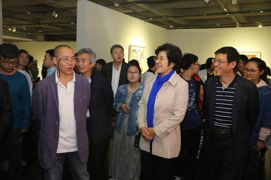 "贾涤非作品展"在吉林艺术学院美术馆隆重开幕