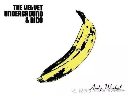 出现在著名专辑《地下丝绒与妮可》（The Velvet Underground and Nico）封面上的 “香蕉”图像