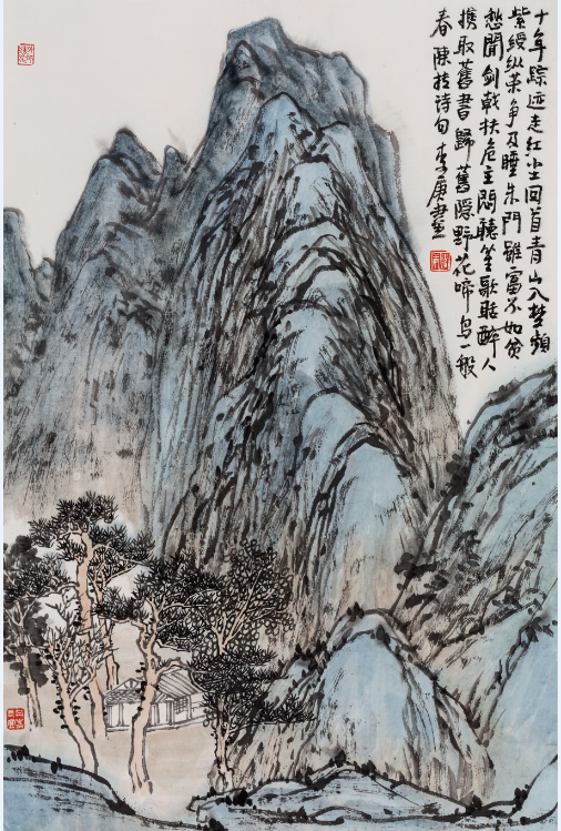 山水之三  scenery-03 46x69