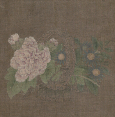 赵昌《花篮图》(北宋)