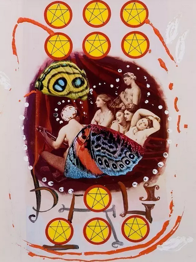 萨尔瓦多•达利 《十颗五角星》 百家湖博物馆馆藏