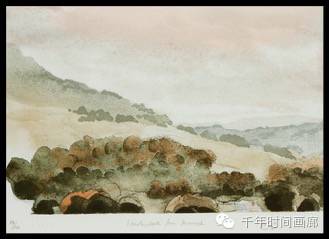 Wensleydale 温斯里山谷
限量石版画(限量=295),查尔斯王子亲笔签名 38*27