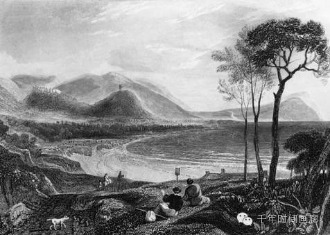 ▲MINEHEAD AND DUNSTER CASTLE,W.B. COOKE
迈恩黑德和邓斯特城堡,英国
1821年,南海岸泰特现代博物馆收藏
藏号:T05453