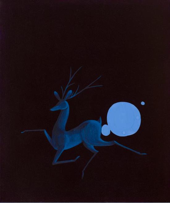 唐晖丨本草系列003丨丙烯亚麻丨50×60cm丨2016