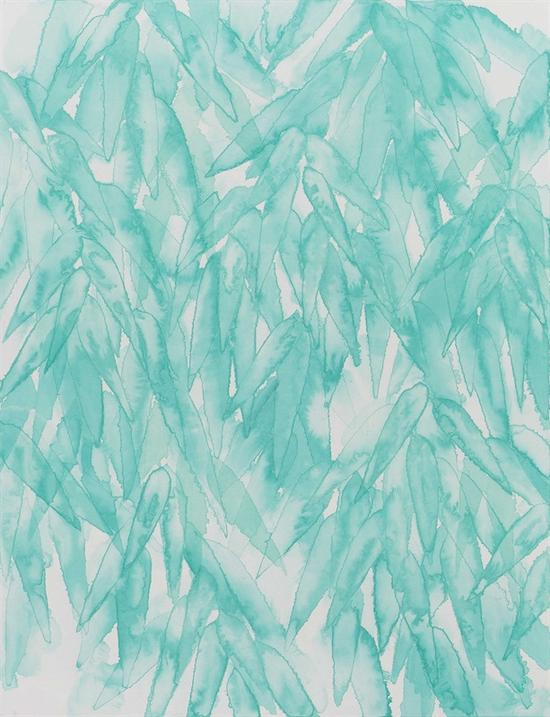 李婷婷 竹子 纸本水墨 96X122 cm 2016