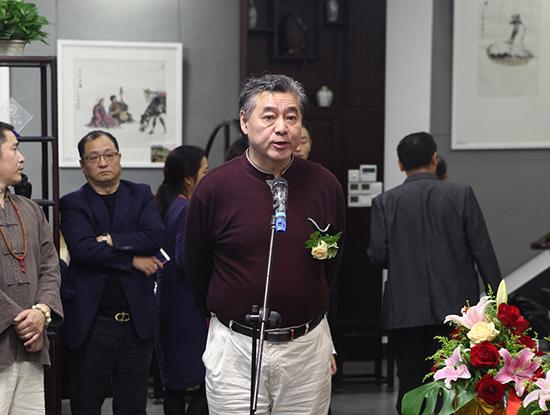动静相宜:金申国画个展开幕