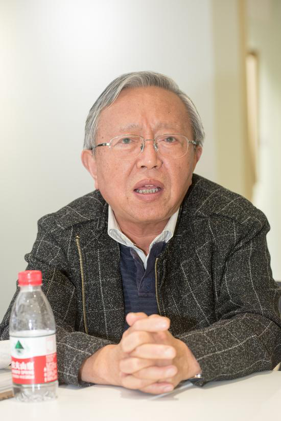 中国美术学院前副院长白仁海全程出席开幕日活动