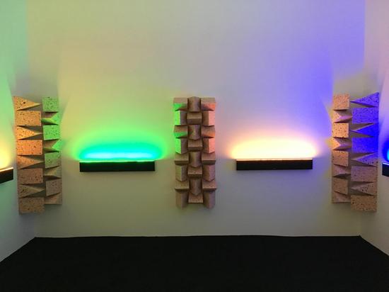 Haroon Mirza_A chamber for Horwitz;Sonakinatography Transcriptions in Surround Sound