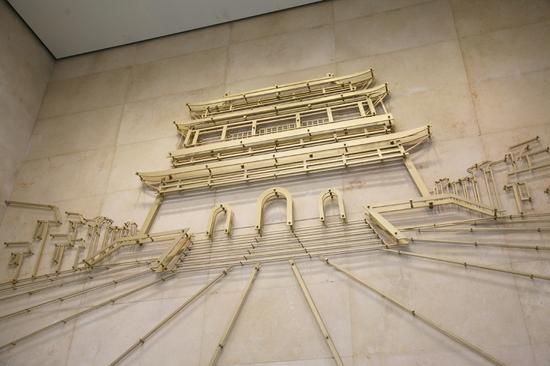 北京地铁 鼓楼大街站《雕刻时光》局部
