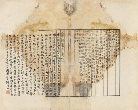 元丰类稿卷三十一至卷三十二

　　宋刻本

　　1册 白麻纸 蝴蝶装

　　RMB： 1，000，000-1，500，000 