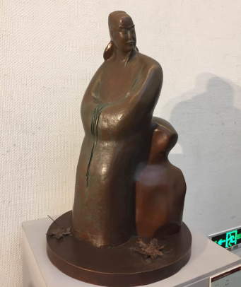 陈云岗《杜牧》材质:铸铜