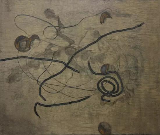 BL-4 n木 板 上 木 刻 , 油 画 