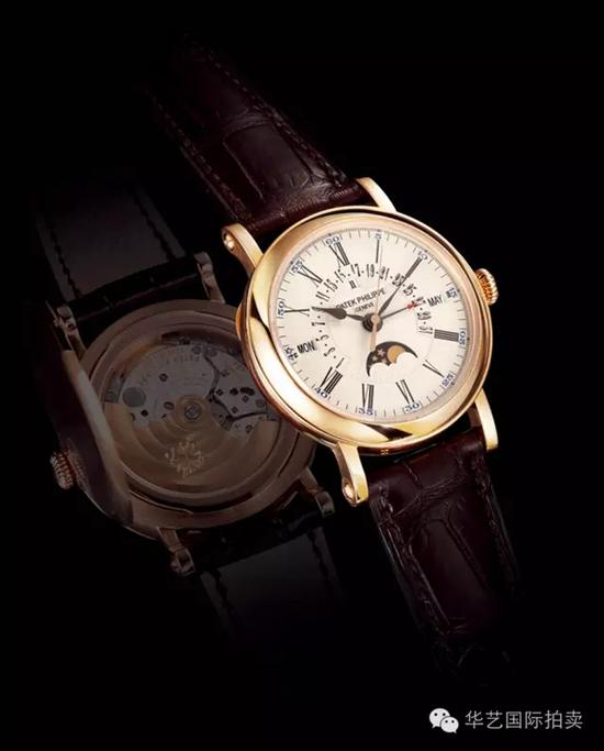 PATEK PHILIPPE 百达翡丽5159R型号18K玫瑰金万年历功能腕表

　　成交价：RMB 552，000