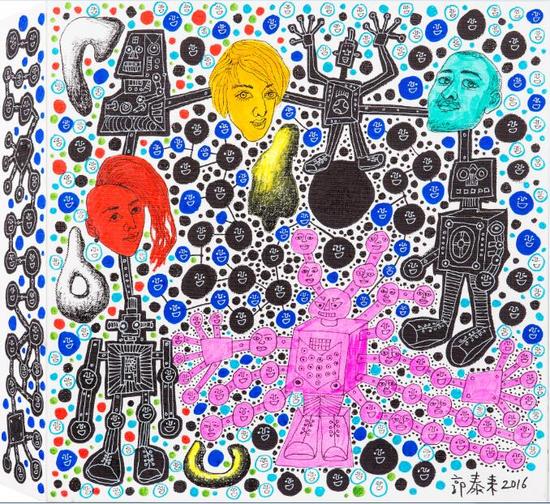 郭泰来作品 洛克里托斯呈说宇宙神奇,全归苏福克里斯等三位料理